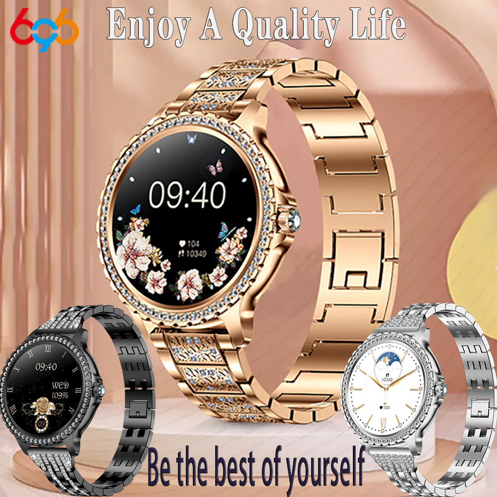 Watches Ladies Smartwatch - 696 New Blue Tooth Call Women