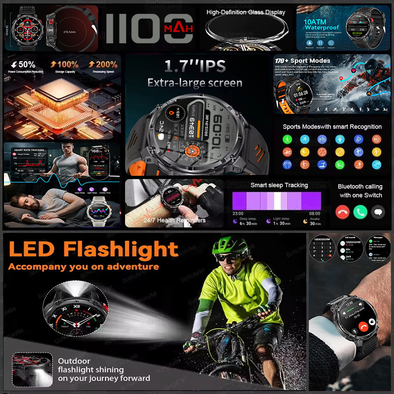 T-REX 3 Military Smartwatch Me - Altimeter Compass Watch review and price