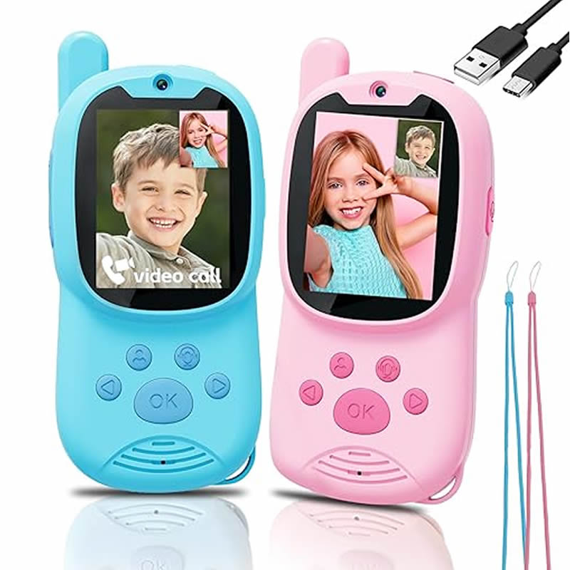 Walkie Talkies Cute 2Pack Rech - Smartwatch Watches For Kids review and price