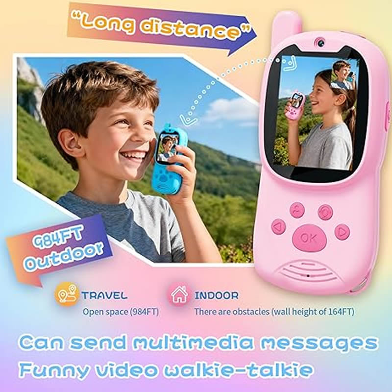Walkie Talkies Cute 2Pack Rech - Smartwatch Watches For Kids review and price