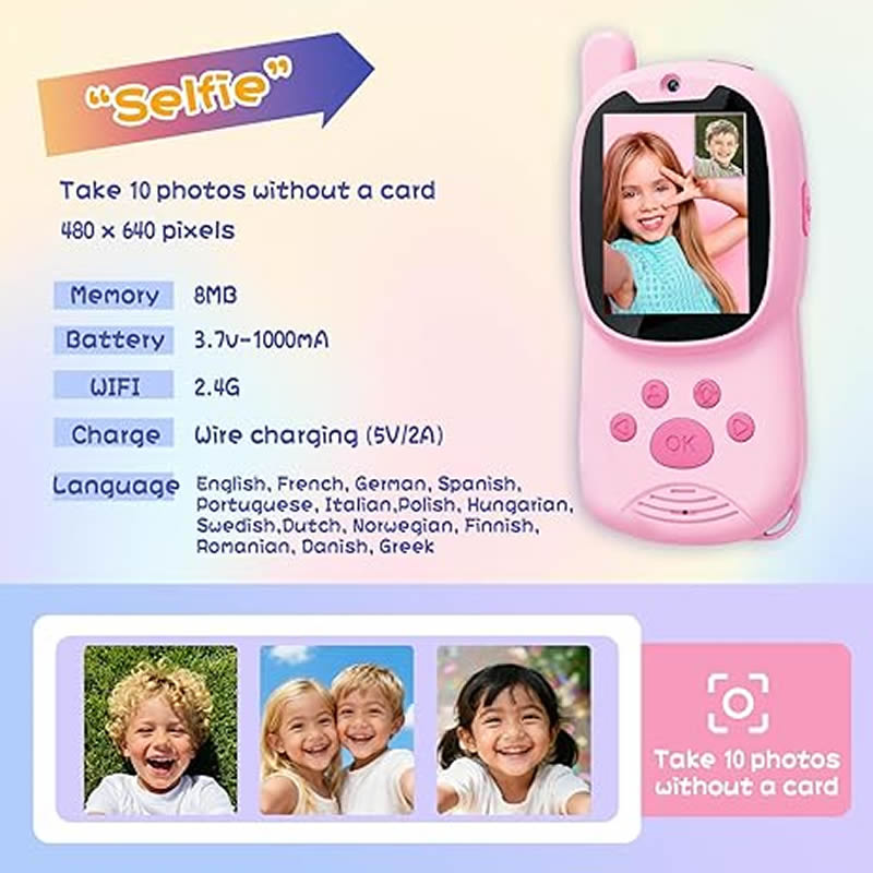 Walkie Talkies Cute 2Pack Rech - Smartwatch Watches For Kids review and price