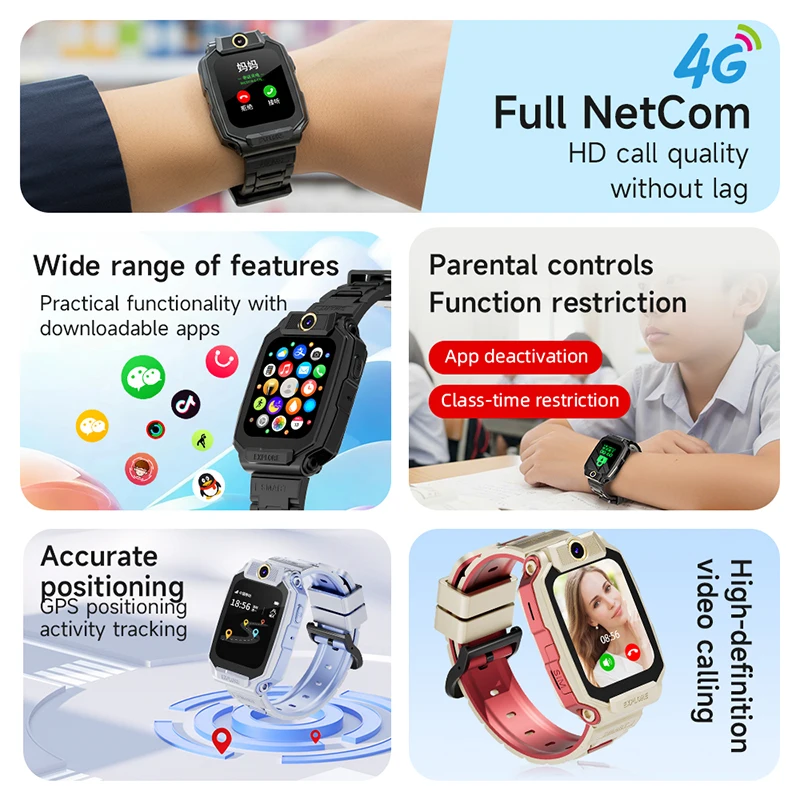 4G Kids Smart Phone Watch GPS  - Smartwatch Watches For Kids With Gps review and price