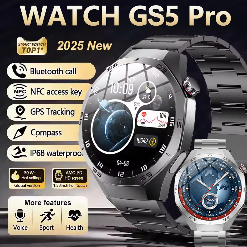 Original GS5 Pro GPS Sports IP - Smartwatch Watches For Women With Gps review and price